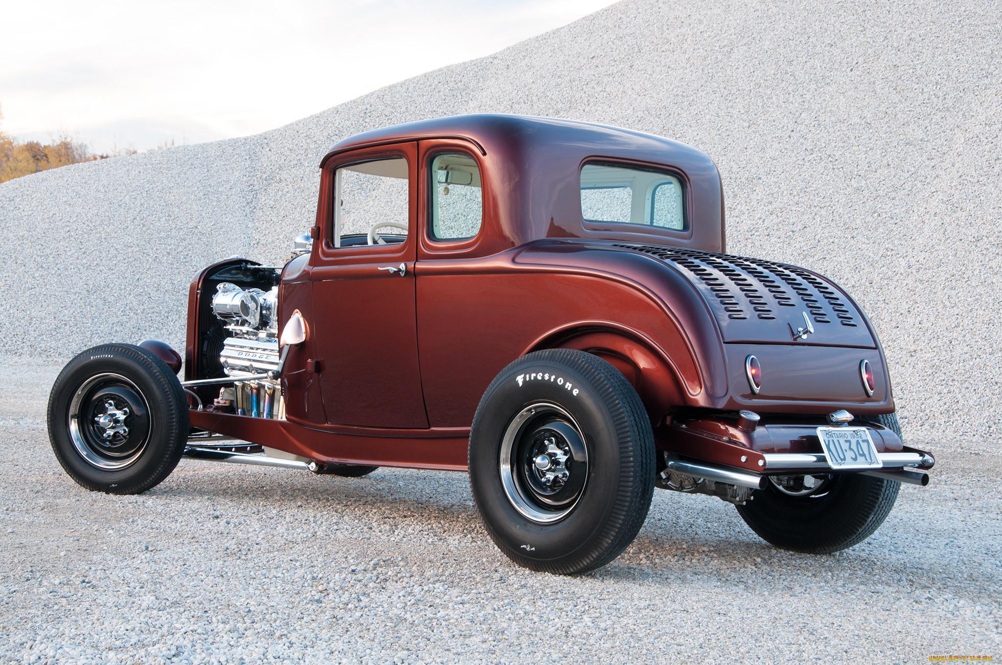 , custom classic car, ford